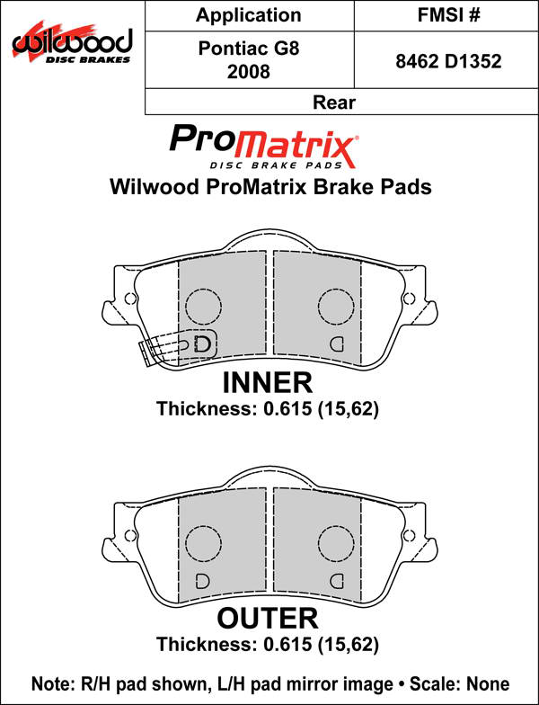 Pad Set, Promatrix, D1352